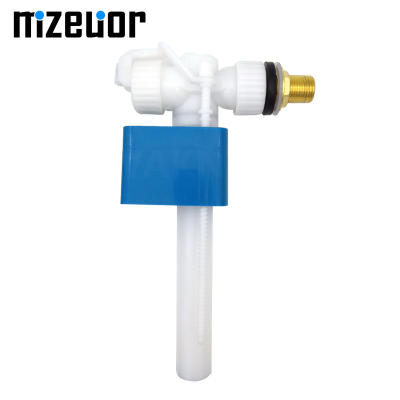 Side Entry Toilet Inlet Cistern Fittings Adjustable Float Filling Valves G3/8" G1/2" Bathroom Fixture Replacement Parts