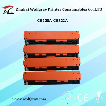 YI LE CAI compatible 128A toner cartridge 320a ce320 CE320A CE321A CE322A CE323A for HP LaserJet CP1525n/CP1525nw;Pro CM1415