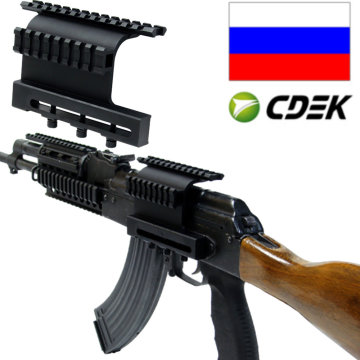 Tactical Hunting AK Series Gen 3 AK Double Weaver Picatinny Rail Side Mount System AK47 AK74