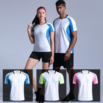 New Tennis shirt Women/Men's Sports shirt pol o Badminton wear shirts Women Men Table volleyball Game Running Training T Shirts