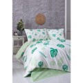 Bed Linen Bedding Set Luxury New Grey Blue Grid Summer 4pcs/Set Duvet Quilt Cover Set Pastoral Bed Sheet AB Side Bedroom 2020
