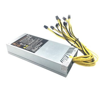 1800W PC Power Supply 1800W PSU For Mining PC Power Supply Computer Power PSU 6pin 1U Mining Machine Power Supply