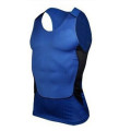 2019 Running Men Sleeveless Sport Vest Man Compression Sport Tight Shirt Layer Boy Gym Exercise Slim Vest Tops S-XXL