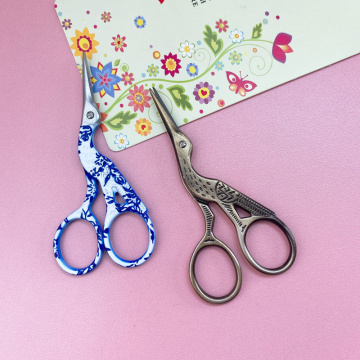 1Pcs Vintage Scissor Sewing Tool Tailor Handicraft Embroidery Fabric European Retro classic Antique Craft Tailors Scissors