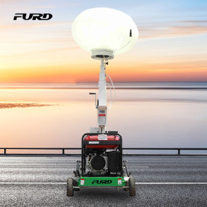 5 meter mast 360 degrees working light Balloon Light Tower