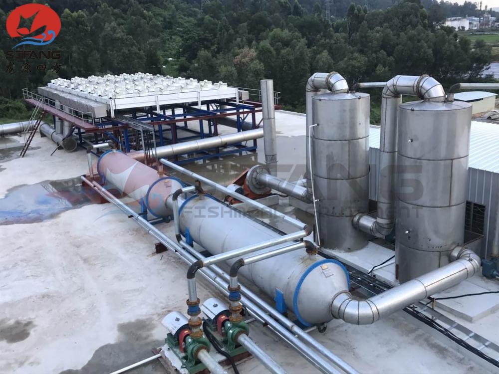 Vapor Control System For Fishmeal Machine
