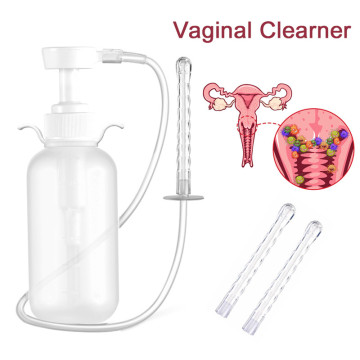 300Ml/600ML New Vaginal Clearner Anal Douche Enema Ass Anus Cleaning Syringe Washing Irrigator Clean Vagina Device