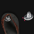 1 Pair Transparent Gel Shoes Summer New Inserts shoe-pad Cushion Fashion Flip flop Sandals Silicone Insole shoes accessories