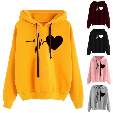 Kawaii Hoodies Women's Autumn Winter Hoodie Sweatshirt Pullover Tops Long Sleeved Comfortable Hoodies Women Худи Оверсайз