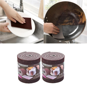 Household Roll Emery Sponge Eraser Kitchen Magic Cleaner Rust Rub Pot Cleaning Sponge Kitchen Utensils Cleaning tools