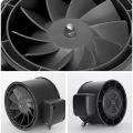 220V Axial Flow Centrifugal Fan Round Pressurized Pipe Exhaust Fan Kitchen Exhaust Fan Powerful Exhaust Fan 130-180pa