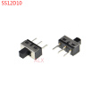 10PCS SS12d10 TOGGLE switch 3PIN 1P2T Handle high 5MM PITCH 4.7MM Slide Switch