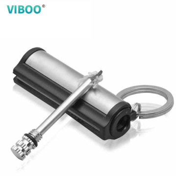 Mini cylindrical appearance metal million matches kerosene flint lighter kerosene outdoor camping creative lighter