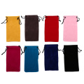 5PCS Drawstring Sunglasses Bags Solid Color Bags Myopia Customized Glass Case Eyewear Accessories Soft Eyeglasses Bag