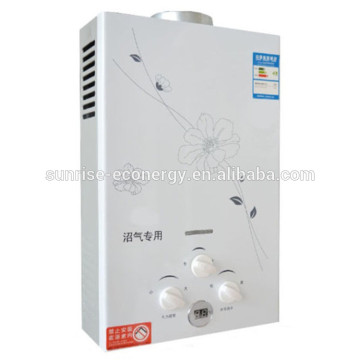 biogas water heater