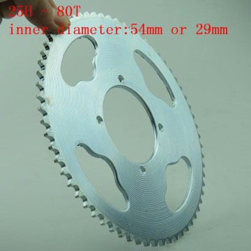 25H Rear Chain Sprocket 80T tooth 54mm /29mm For Pocket Dirt Bike ATV Quad Go Kart Buggy Scooter Minimoto Motorcycle