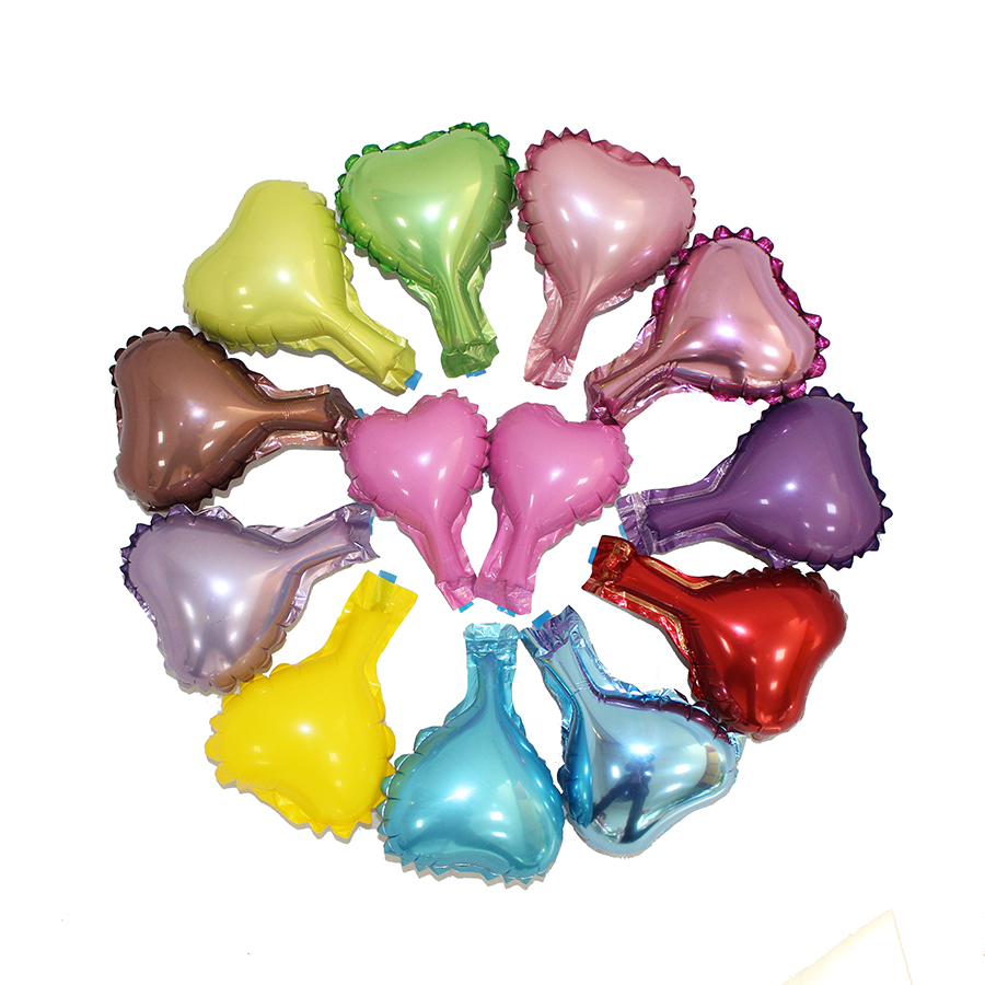 20/50pc 5inch Star Heart Balloon Multicolour Cute Star Foil Ballon For Baby 1st Happy Birthday Decoration Wedding Party Supplies