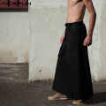INCERUN Casual Kilt Samurai Trouser Mens Long Skirts Martial Arts Style Kendo Skirts Men Solid Vintage Military Clothing