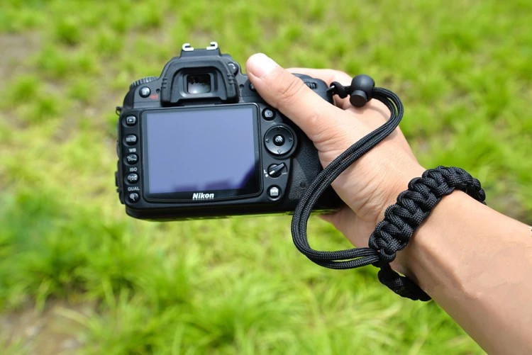 Anti-lost Manual Weaved Camera Strap hand Strap With compass for Canon/Nikon/Sony/Pentax/FUjifilm/Olympus/Leica/SLR/DSLR Camera