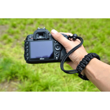 Anti-lost Manual Weaved Camera Strap hand Strap With compass for Canon/Nikon/Sony/Pentax/FUjifilm/Olympus/Leica/SLR/DSLR Camera