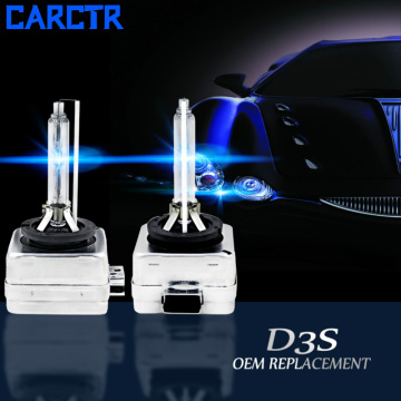 CARCTR 1 Pair Hid D3S Xenon Lamp Car Headlight 4300K 5000K 6000K 8000K 10000K 12000K 15000K 35W 12V Car Headlight Bulbs