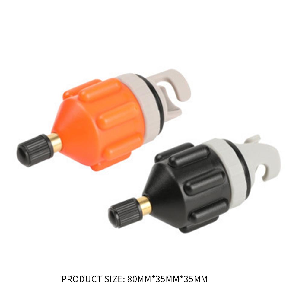 Durable Air Valve Adaptor Wear-resistant Rowing Boat Air Valve Adaptor Nylon Kayak Parts Inflatable Pump Adapter for SUP Board