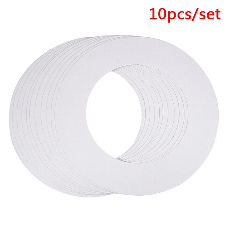 10pcs/set 14OZ Standard Melt Wax Cleaning Ring Waxing Machine Cleaning Protection Paper Ring Body Shaving Hair Removal Tools
