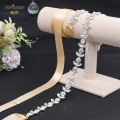 TOPQUEEN S440 Thin Bridal Belt Wedding Belt for Bride Dress Women Silver Belts for Dresses Wedding Gown Belt Belts for Girls