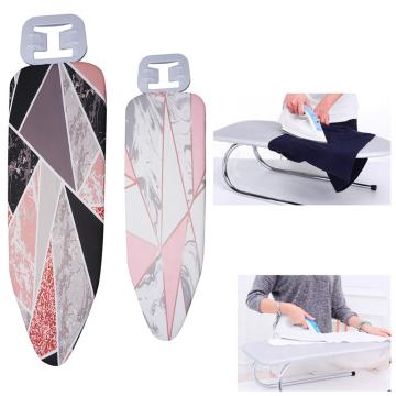 140*50CM Ironing Board Cover Marble Cloth Printed Ironing Board Cover Protective Non-slip Thick Colorful