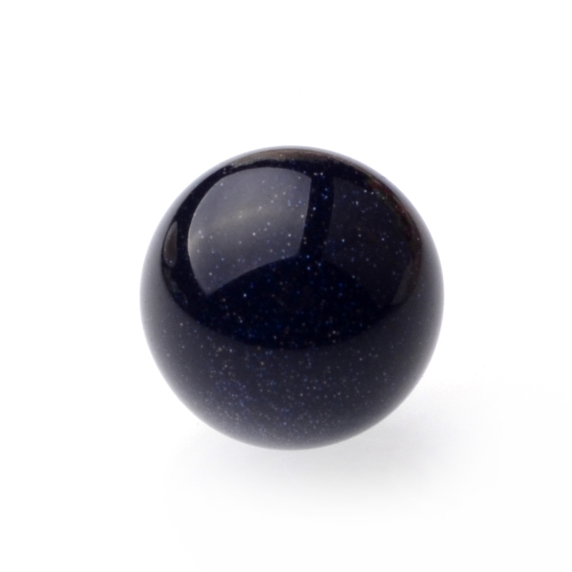 Blue Sandstone 8MM Stone Balls Home Decoration Round Crystal Beads