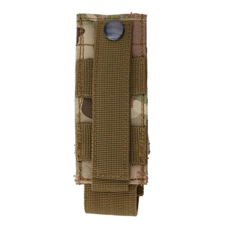 Military Molle Pouch Tactical Single Pistol Magazine Pouch Knife Flashlight Sheath Airsoft Hunting Ammo Camo Bags