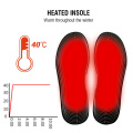 Sunvo Winter Heated Insoles with Battery Carbon Fiber Heating Foot Pads Warm About 50 Degree Heatable Insole Sole for Women Men