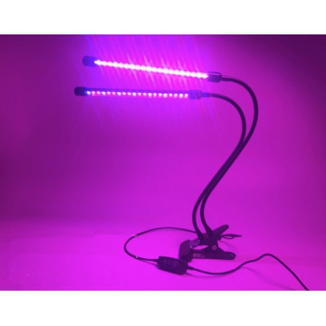 Flexible Clamp 2 Heads Grow Plant Growing LED