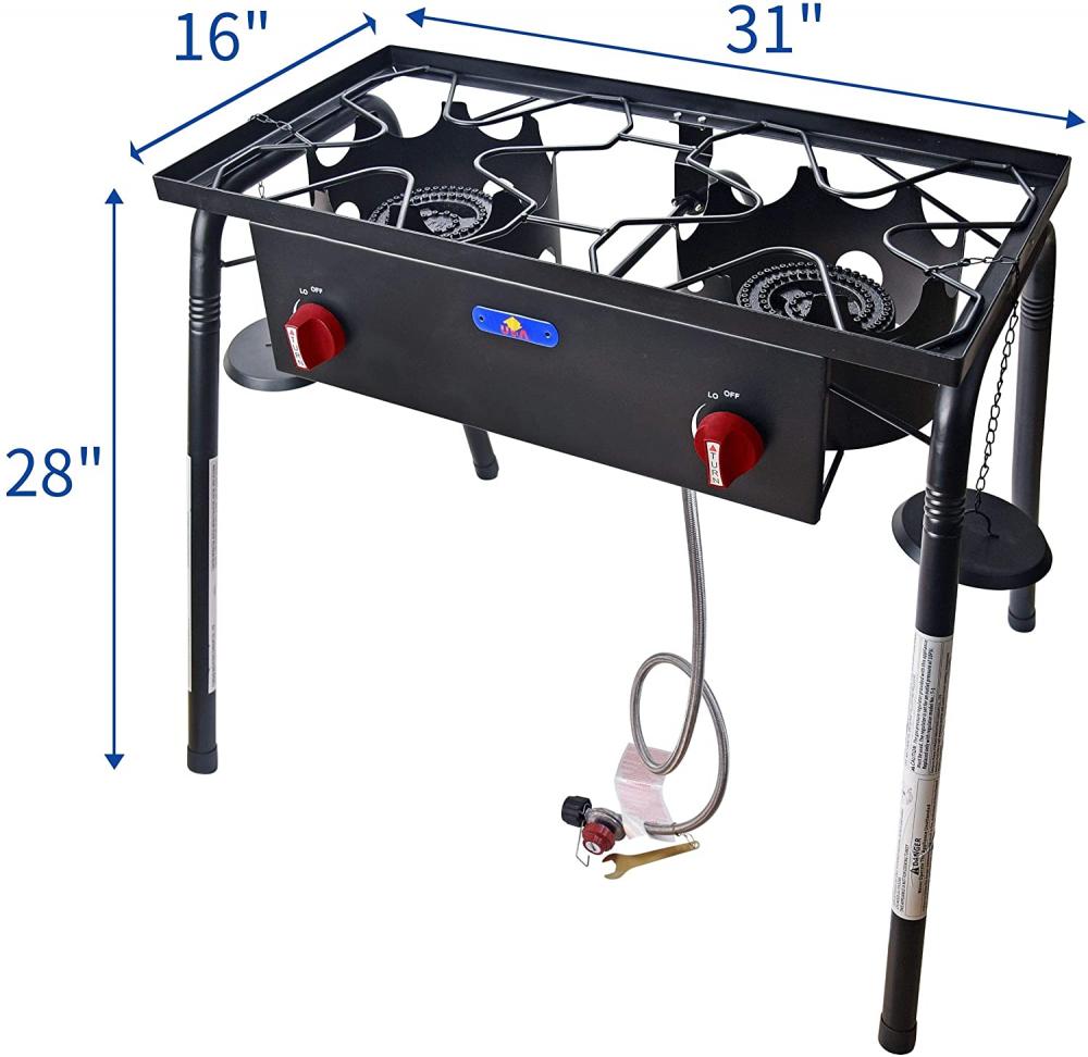 Cast Iron High Pressure Propane Camping Burner Stove