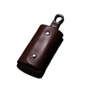 Small PU Leather Key Case Holder for Men