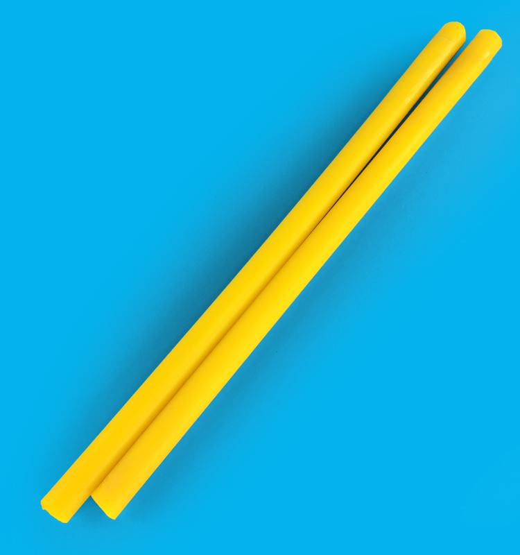 White PU Round Bar