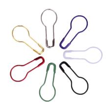 100pcs 1Box Mixed Color Safety Pins Calabash Gourd Shape Safety Pin Markers Pins Craft Sewing Knitting Stitch Holder Accessories