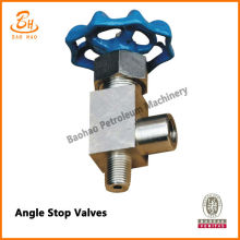 Angle Stop Valves for Mud Pump