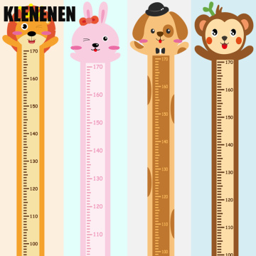 Height Chart Wall Sticker kids room living room bedroom Decor Cartoon animal Height Ruler Wall Stickers Wall Art Sticker Poster