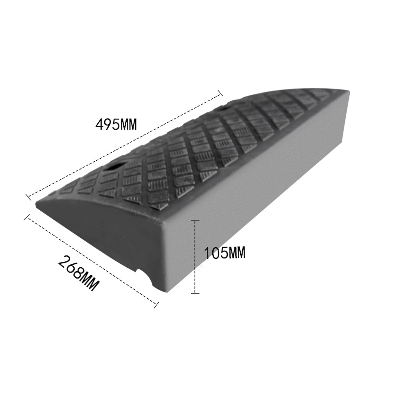 10cm H Curb Threshold Ramp Automobile Parking Loading Car Slope Cushion Motorcycle Dock Driveway Vehicles SUV Truck Ramps