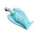 Gemstone Carving Angel Pendant Natural Stone Carved 1.0 Inch Cute Angel Charm Pendant for DIY Jewelry Making Birthday Gifts