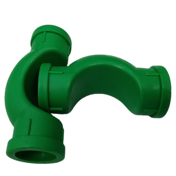 High Quality Green Plastic PPR Pipe Cross Over