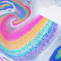 Natural Skin Care Cloud Rainbow Bath Salt Exfoliating Moisturizing Bubble Bath Bombs Ball