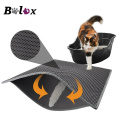 Cat Litter Mat EVA Double Layer Waterproof Bottom Folding Cat Trapper Mat Pad Nonslip Protect Floor Breathable Cat Mat
