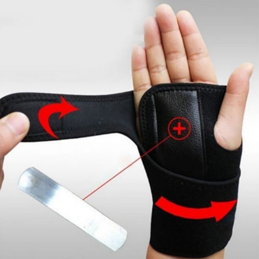 High Quality Wrist Brace Support Splint Sprains Arthritis Black Belt Carpal Tunnel Left Right Hands Wrist Support Brace