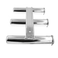 3 Tube Stainless Steel Rod Holder Marine Triple Fishing Rod Holder For Yacht Boat Accessories
