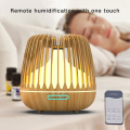 500ML Aroma Essential Oil Diffuser Ultrasonic Air Humidifier Wood Grain Color Changing LED Light Cool Mist Difusor Spray Home sd