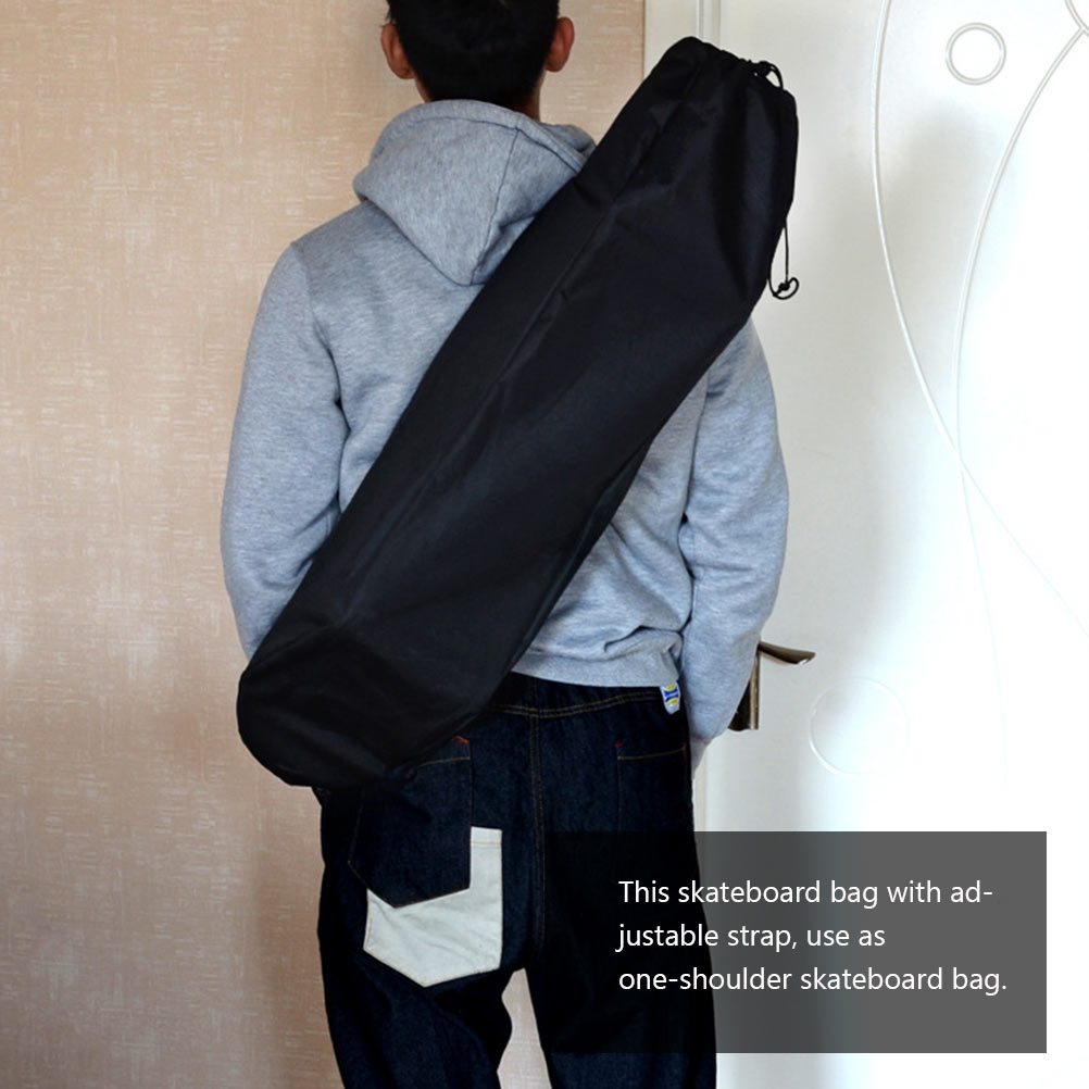 1 Set Skateboard Bag Durable Premium Professional Drift Board Rucksack Skateboard Accessories Adjustable Longboard Backpack