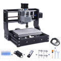 CNC1610 Pro Mini CNC Wood Router 2in1 Laser Engraver 160x100x30mm GRBL 1.1f ER11 24V Drilling Carving Cutting Printing Machine