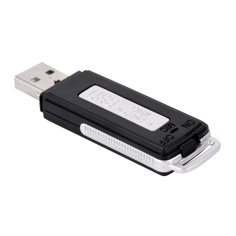 2 in 1 Mini 8GB USB Pen Flash Drive Disk Digital Audio Voice Recorder 70 Hours Portable Mini Recording Dictaphone